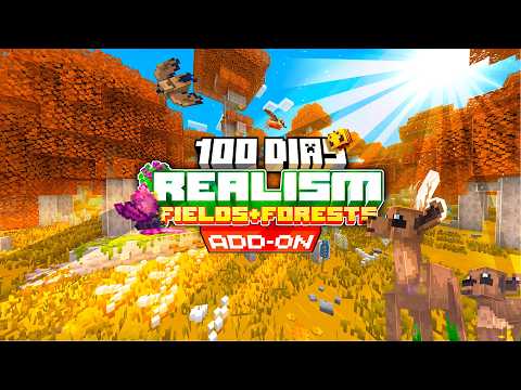Sobrevivi 100 Dias no Realism Craft no Minecraft - O Filme