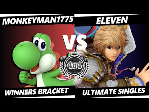 4o4 Smash Night 86 - Monkeyman1775 (Yoshi) vs GUMP2| Eleven (Shulk) - Winners Round 3