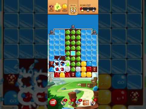 Angry Birds Blast! Level 30 speedrun (58 seconds)