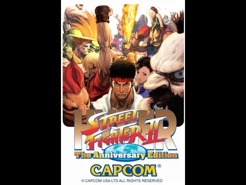 Capcom Fighting Collection "Hyper Street Fighter II" - Playthrough