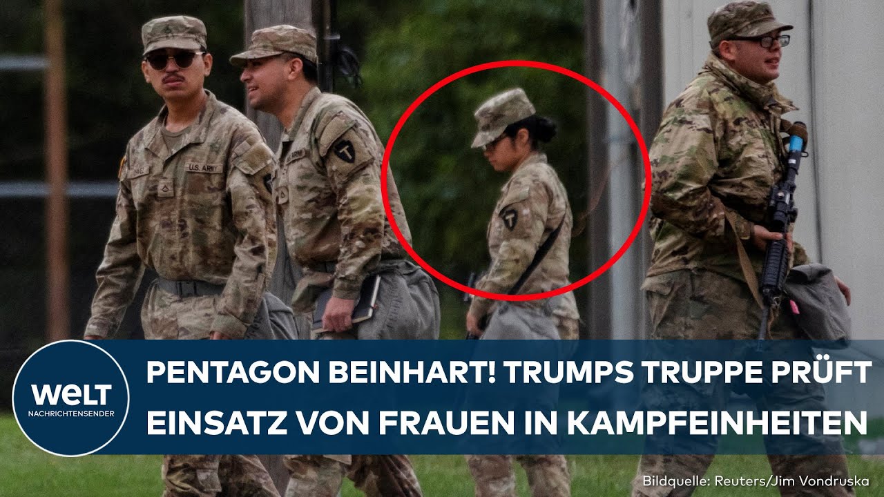 US-PENTAGON: "Schlagkräftigste Armee der Welt" prüft Wirksamkeit von Frauen in Kampfeinheiten