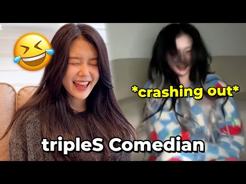 Gong YuBin being the comedian of tripleS