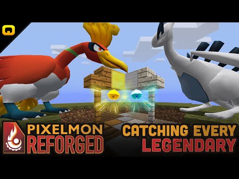 Ho-Oh and Lugia spawn at our house!! | Pixelmon Reforged Guide