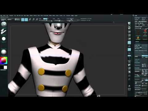 ZBrush tutorial: Sculpt and paint a complete character, Part 11