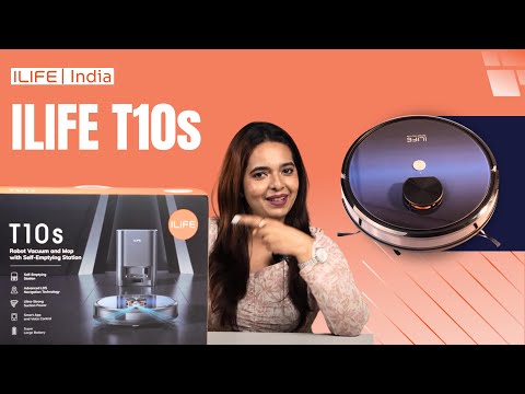 ILIFE T10s Robot Vacuum Cleaner | Product Overview | Maintenance and Mobile App Guide Video