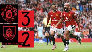 Download lagu Late Win At Old Trafford 🤩 | Man Utd v Burnley mp3