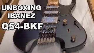 Video thumbnail for Unboxing Ibanez Quest Q54-BKF by Levytukku