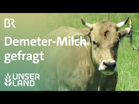 Demeter-Milch ist gefragt | Unser Land | BR Fernsehen