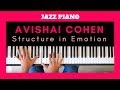 AVISHAI COHEN Tutorial - Structure In Emotion  | BEAUTIFUL PIANO ARPEGGIO