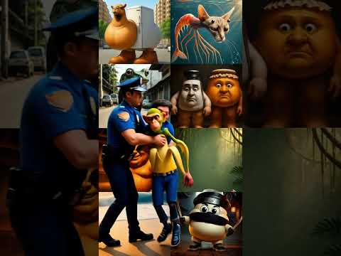 Fat Or Thin?🚓| Italian Brainrot Arrest Challange