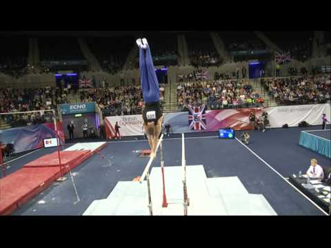 Frank Baines - Parallel Bars - British Championships 2012 - Apparatus Finals