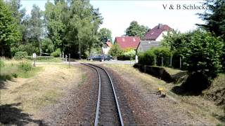 preview picture of video 'Zittauer Schmalspurbahn (zwischen Bertsdorf & Oybin)'