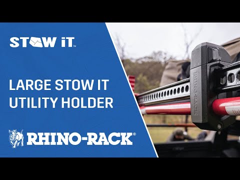 Rhino-Rack | Large Stow It Utility Holder Now Available!
