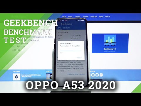 Oppo A53 2020 - Geekbench 5 Test of Performance