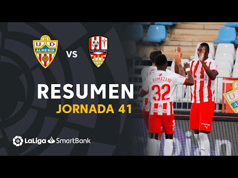 Highlights UD Almería vs UD Logroñés (2-1)