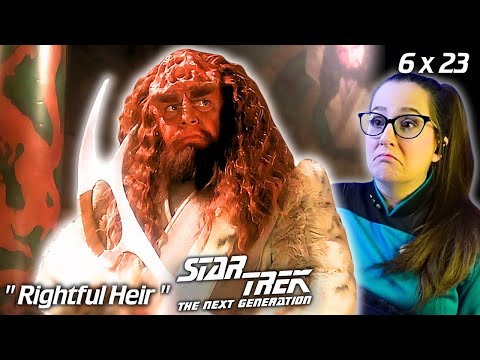 🖖Star Trek: The Next Generation 6x23 Rightful Heir FIRST TIME WATCHING Reaction