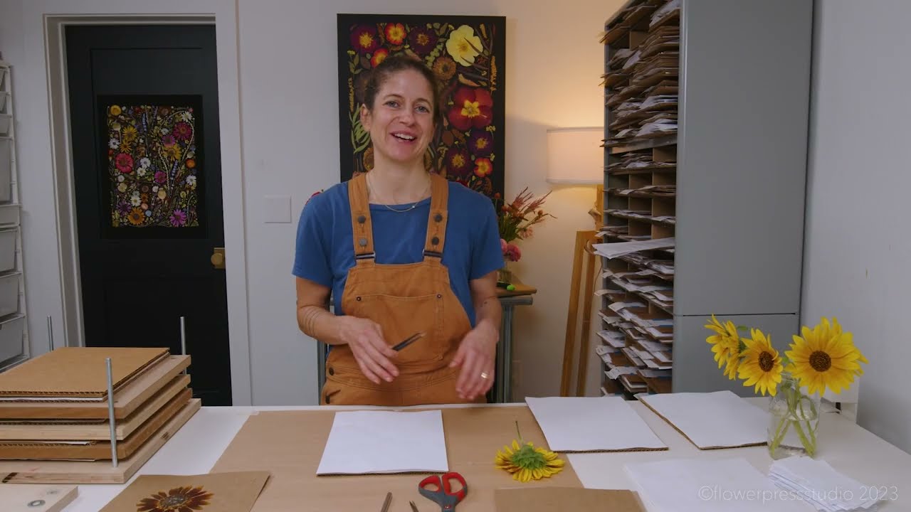 How to Press Flowers Course Teaser