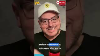 Penalti pro Fluminense? Não daria. #ricaperrone #futebol #fluminense #palmeiras