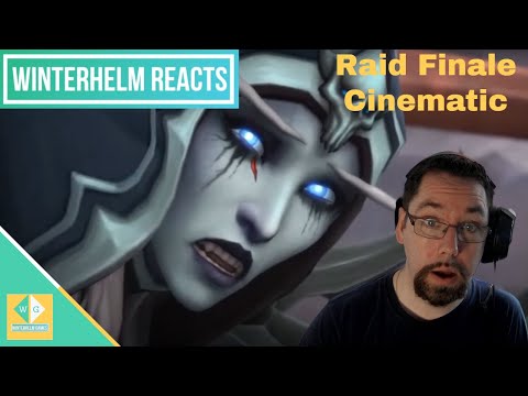 Sylvanas defeat Cinematic Reaction - Sanctum of Domination Raid Finale | World of Warcraft
