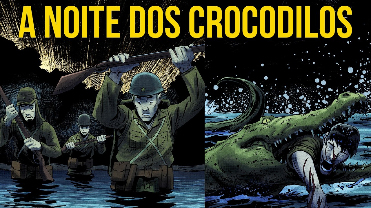 A BRUTAL Noite  dos CROCODILOS – A Batalha da Ilha de Ramree