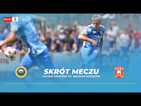 Skrót meczu: Hutnik Kraków - Resovia Rzeszów (Betclic 2. Liga - sezon 2025/26)