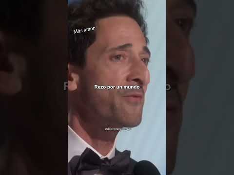 Lo que hizo ADRIEN BRODY justo ANTES DE RECOGER el OSCAR | El HuffPost