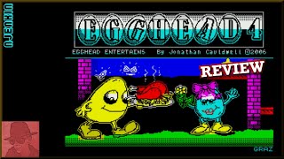 Egghead Entertains : Homebrew from 2006 - on the ZX Spectrum 128K !! with Commentary