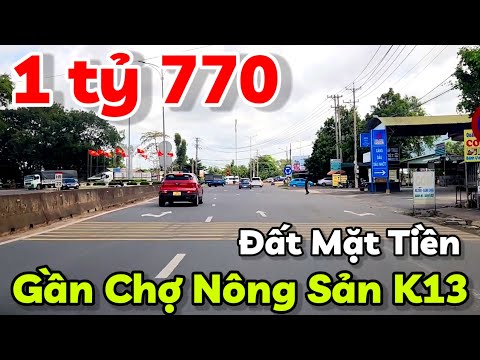 Bán đất 7x71 mặt tiền Tỉnh lộ 781 gần Chợ Đầu Mối K13 giá 1 tỷ 770 triệu phường Ninh Thạnh Tây Ninh