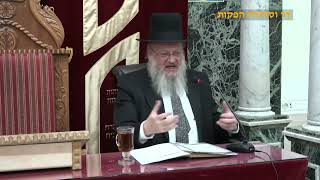 ברכת כהנים בקבר הרשב"י במירון | הראש"ל מרן הרב יצחק יוסף | שיעור מוצ"ש ניצבים תשפ"ו (מורשת מרן) - התמונה מוצגת ישירות מתוך אתר האינטרנט יוטיוב. זכויות היוצרים בתמונה שייכות ליוצרה. קישור קרדיט למקור התוכן נמצא בתוך דף הסרטון