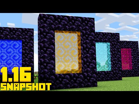 NEW Infinite Dimensions! APRIL FOOLS Update Minecraft 1.16 Snapshot 20w14infinite