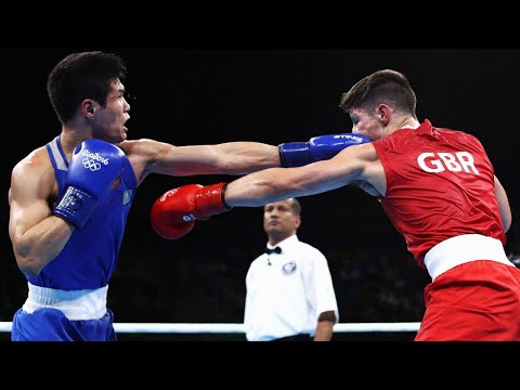 Rio-2016.1/8 Final. Daniyar Yeleussinov (KAZ) 🇰🇿 🆚 🇬🇧 (GBR) Josh Kelly -69kg.