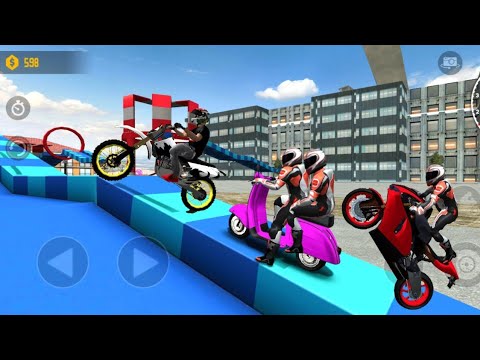 Motor Bike speed scooter Driving simulator 3d - Extreme motorbikes - Best Android Gameplay #1