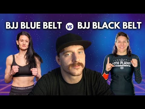 BJJ Blue Belt vs BJJ Black Belt | Natalie Gage vs Joanie Chamberland