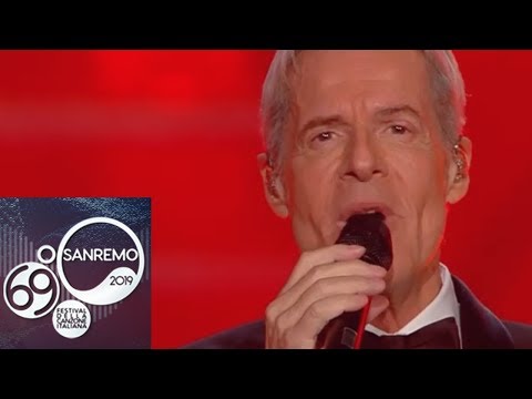 Sanremo 2019 - Claudio Baglioni e la sua "Questo piccolo grande amore"