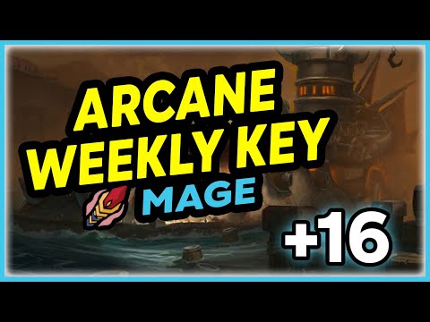 Arcane Dream - Weekly Key +16 - Mage PoV  | M+ | WoW Shadowlands 9.2.7 Season 4
