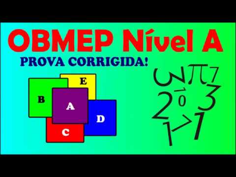 OBMEP Nível A - Prova Corrigida 2018