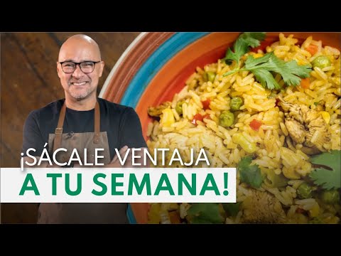 Arroz con pollo - Receta para ahorrar tiempo y resolver el almuerzo de la semana