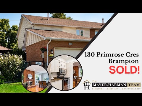 ✨SOLD- 130 Primrose Cres., Brampton