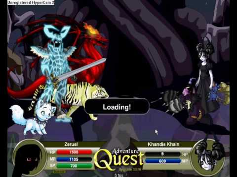 Adventure Quest Zeruel vs The Queen, The King, and...Zeruel!