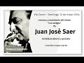Isaías Garde - Lectura y comentario del relato "Los amigos" de Juan
José Saer
