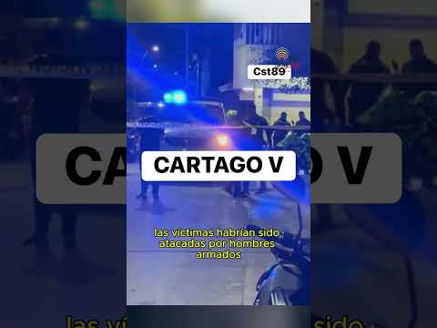 Policía informa sobre triple homicidio en Cartago