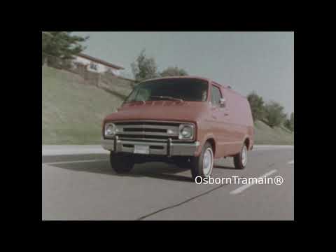 1978 Dodge Van Commercial Film -  Comparison to Ford and Chevy Vans