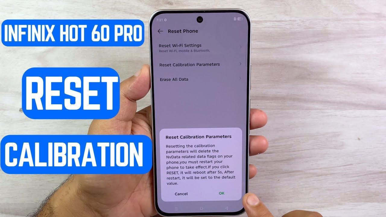 Infinix Hot 60 Pro Calibration Reset | Fix Touch & Screen Issues Easily 🔧📱