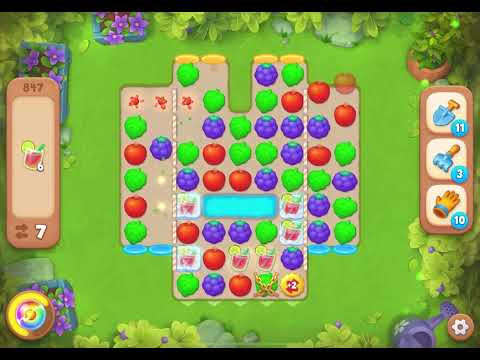 Gardenscapes Level 847