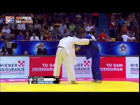 Judo Grand Prix Zagreb 2014 Bronze -81kg CHEN Asaf (ISR) - MARCONCINI Matteo (ITA)