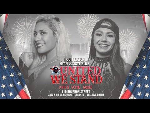 FULL MATCH - Skye Blue vs. Hyan - I Quit Match - AAW Pro United We Stand 2021 [1080p]