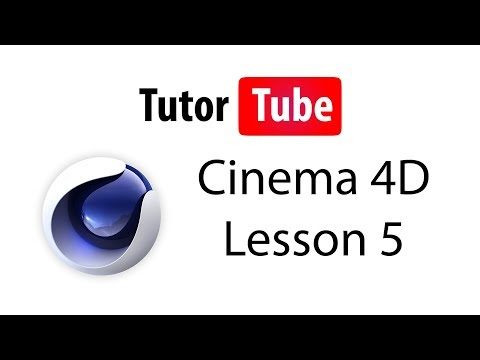 Cinema 4D Tutorial Lesson 5 Material