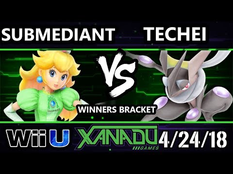 S@X 247 Smash 4 - submediant (Peach) Vs. Techei (Greninja) - Wii U Winners Bracket