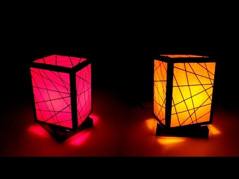 How to make a night lamp