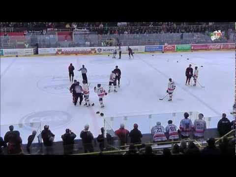 Eishockey: OL-VF: EV Duisburg - VER Selb 0:3 (0:1, 0:1,0:1)